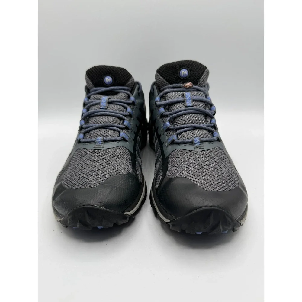 Merrell Siren Edge Q2 Womens Grey Blue Hiking Trail Shoes J41316 Size 8